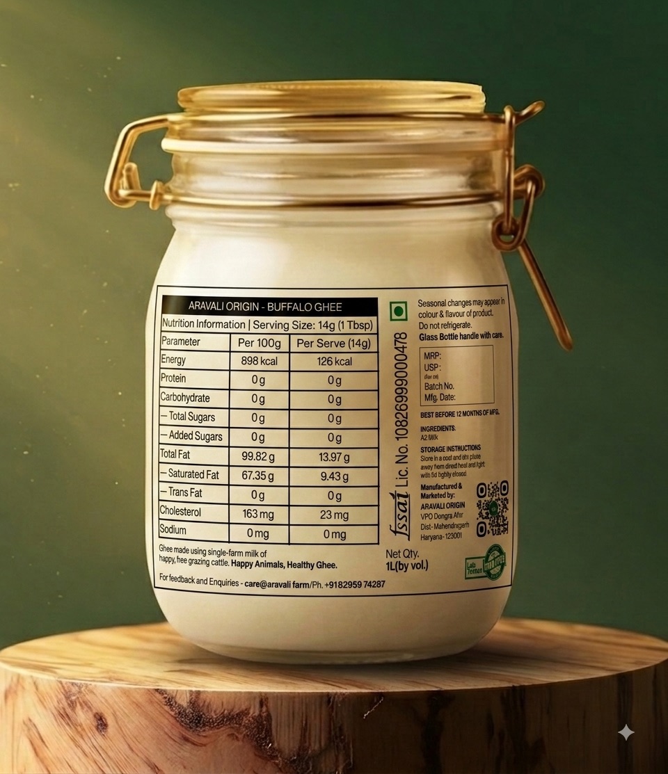 Buffalo Ghee — 1 litre — image 2